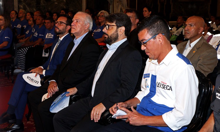 Palestra sobre a comemoração de 14 anos da Lei Seca