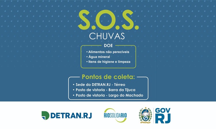 banner: SOS Chuvas no Rio Grande do Sul