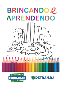 banner do material educativo: Revista Brincando e Aprendendo. Opção em PDF para baixar