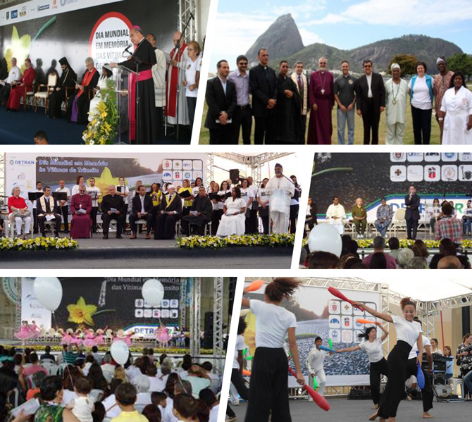 campanhas pontuais ato memoria vitimas transito